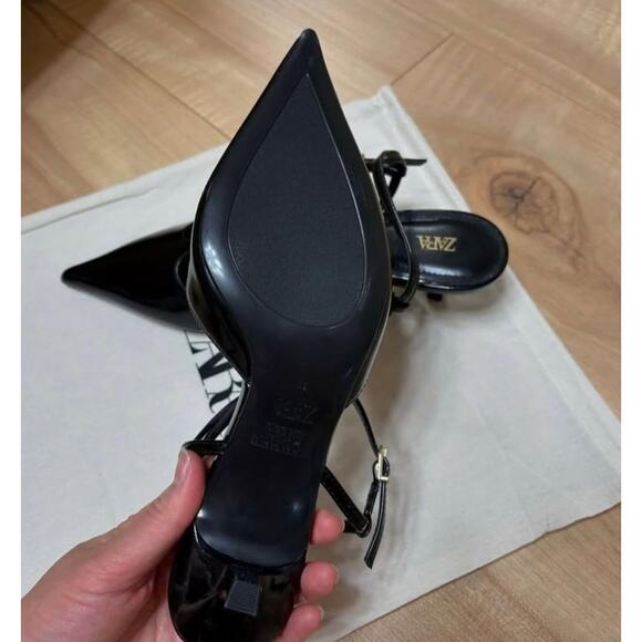ZARA Pointed Toe Slingbacks NWT LAST ONE!!! - Picture 9 of 16